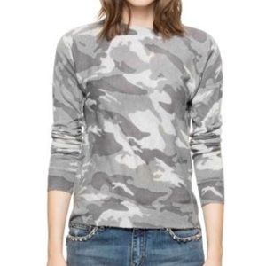 Zadig & Voltaire Crisp Camo Cashmere sweater sz M NWOT